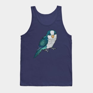 blue quaker Tank Top